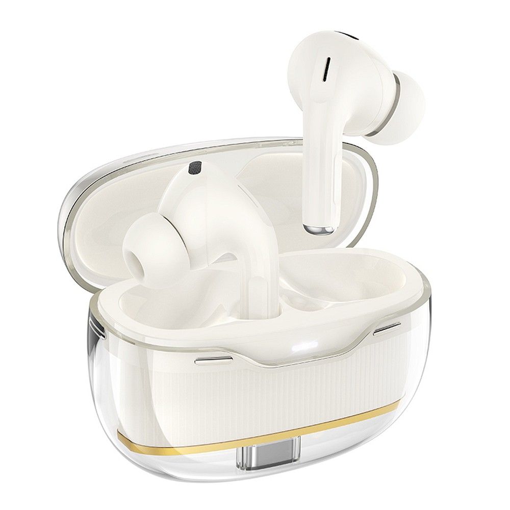 Handsfree Bluetooth HOCO EW54, TWS, White (Milky White)