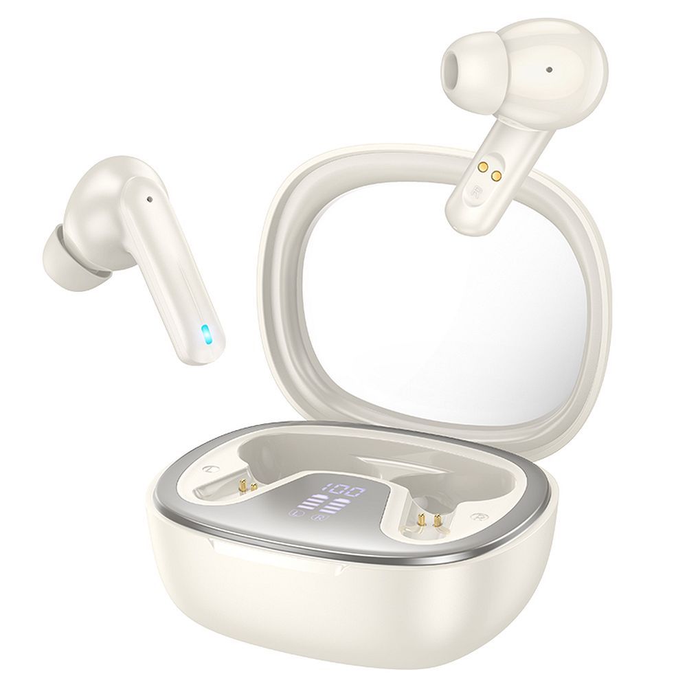Auricolare Bluetooth HOCO Shadow EQ6, TWS, Bianco