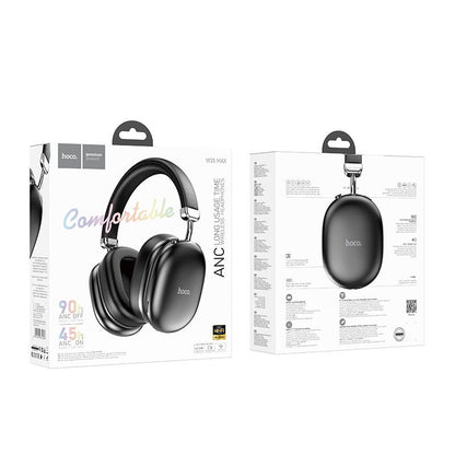 Auricolare Bluetooth HOCO W35 Max, A2DP, ANC, Nero