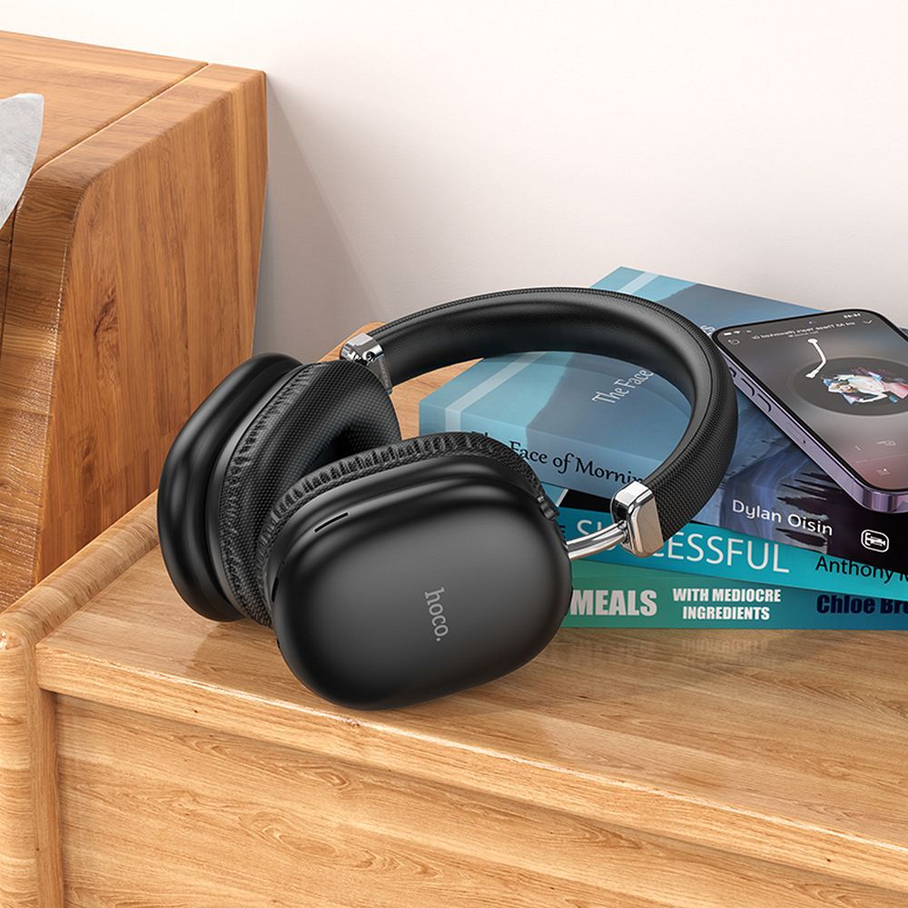 Auricolare Bluetooth HOCO W35 Max, A2DP, Nero