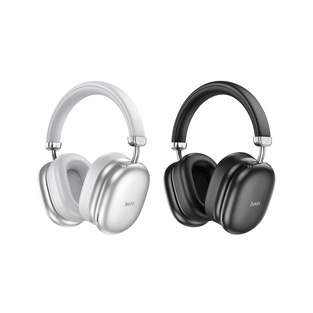 Auricolare Bluetooth HOCO W35 Max, A2DP, ANC, Argento