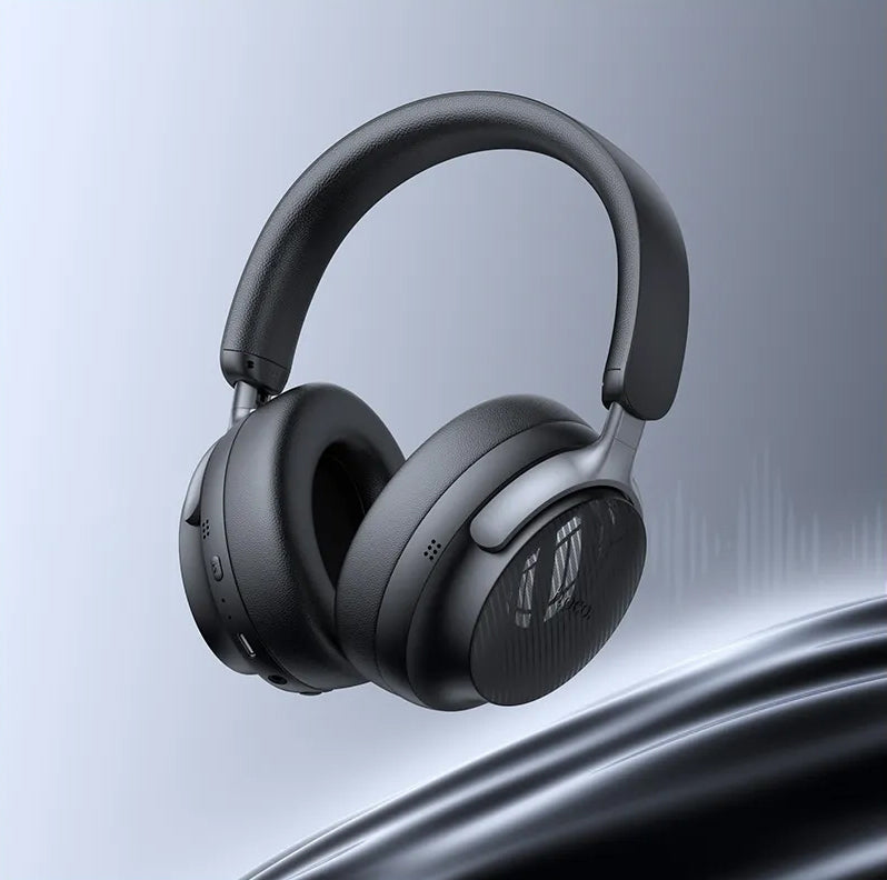 Auricolare Bluetooth HOCO W53 Plus, A2DP, ANC, Nero