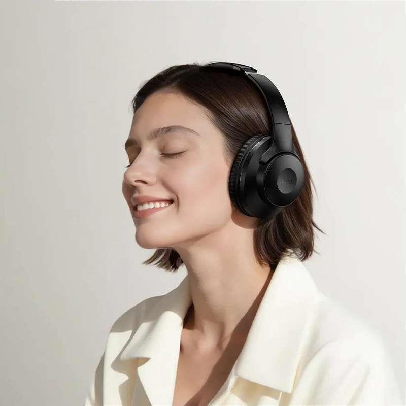 Auricolare Bluetooth HOCO W71, A2DP, Nero