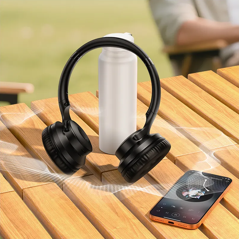 Auricolare Bluetooth HOCO W71, A2DP, Nero