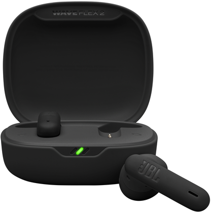 Auricolare Bluetooth JBL Wave Flex 2, TWS, ANC, MultiPoint, Nero JBLWFLEX2BLK