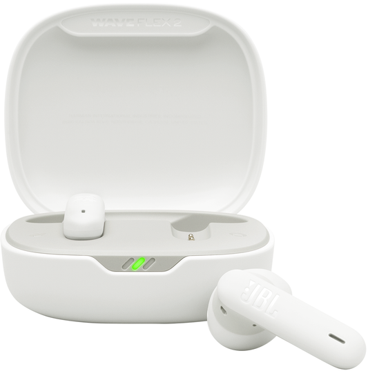Auricolare Bluetooth JBL Wave Flex 2, TWS, ANC, MultiPoint, Bianco JBLWFLEX2WHT