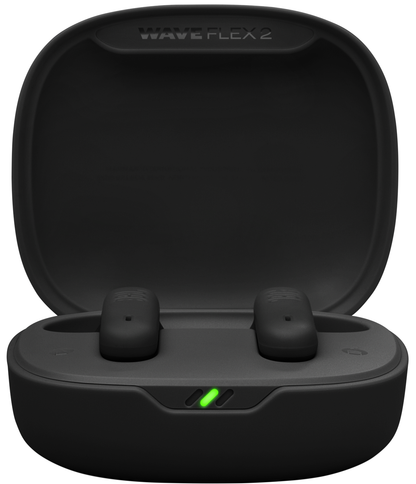 Auricolare Bluetooth JBL Wave Flex 2, TWS, ANC, MultiPoint, Nero JBLWFLEX2BLK