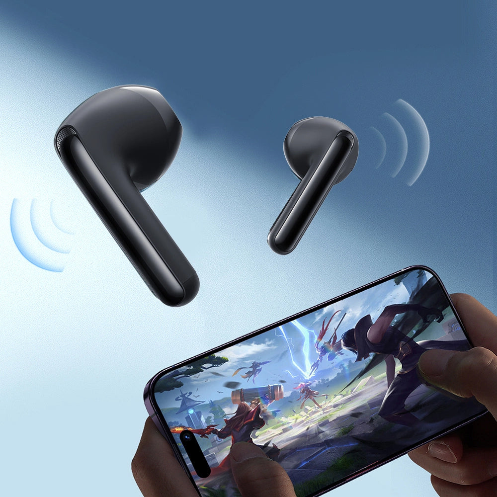 Auricolare Bluetooth Joyroom Funpods JR-FB1, TWS, ANC, Nero
