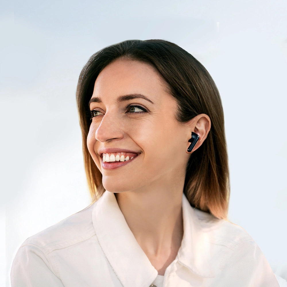 Auricolare Bluetooth Joyroom Funpods JR-FB1, TWS, ANC, Nero