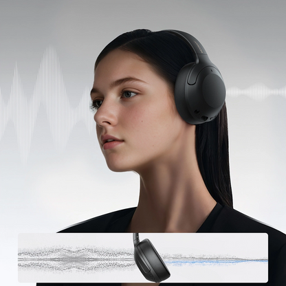 Auricolare Bluetooth Joyroom JR-JH2, A2DP, ANC, Nero
