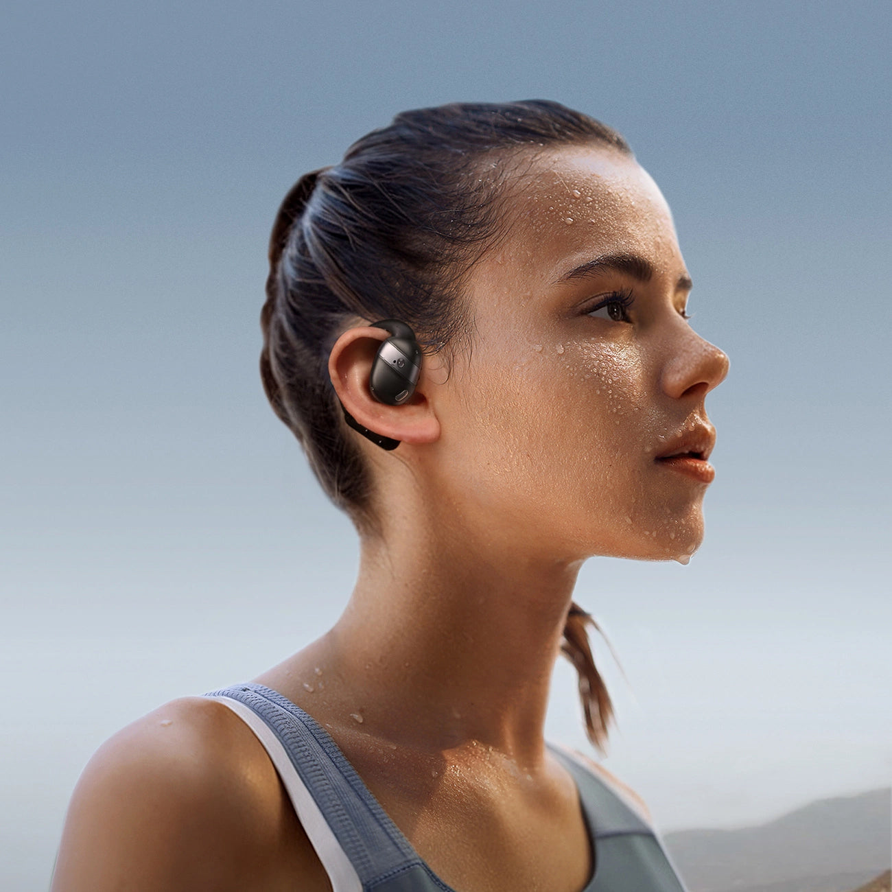 Auricolare Bluetooth Joyroom Open Ear JR-OE4, TWS, Nero