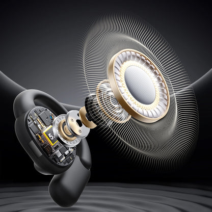 Auricolare Bluetooth Joyroom Open Ear JR-OE4, TWS, Nero