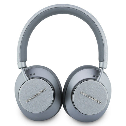 Auricolare Bluetooth Karl Lagerfeld Saffiano Elongated, A2DP, ANC, Grigio