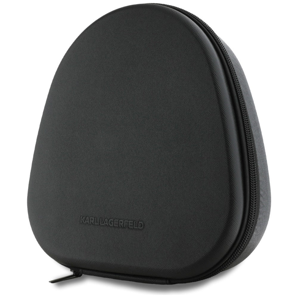 Auricolare Bluetooth Karl Lagerfeld Saffiano Elongated, A2DP, ANC, Grigio