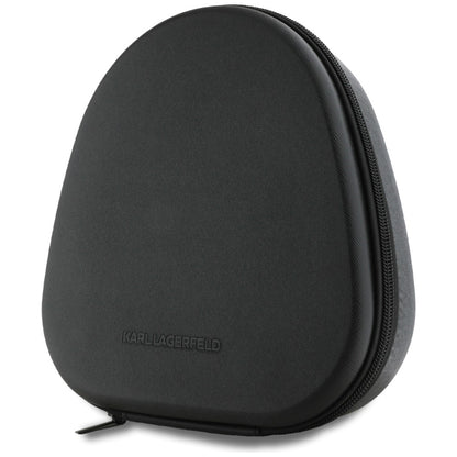 Auricolare Bluetooth Karl Lagerfeld Saffiano Elongated, A2DP, ANC, Grigio