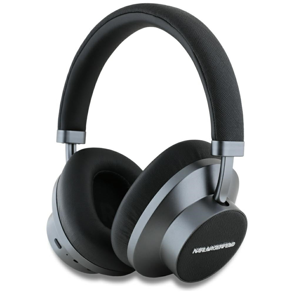 Auricolare Bluetooth Karl Lagerfeld Saffiano Elongated, A2DP, ANC, Nero