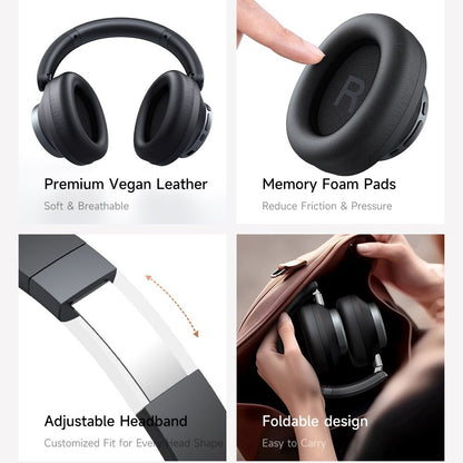 Handsfree Bluetooth McDodo HP-5820 T03, A2DP, ANC, Nero
