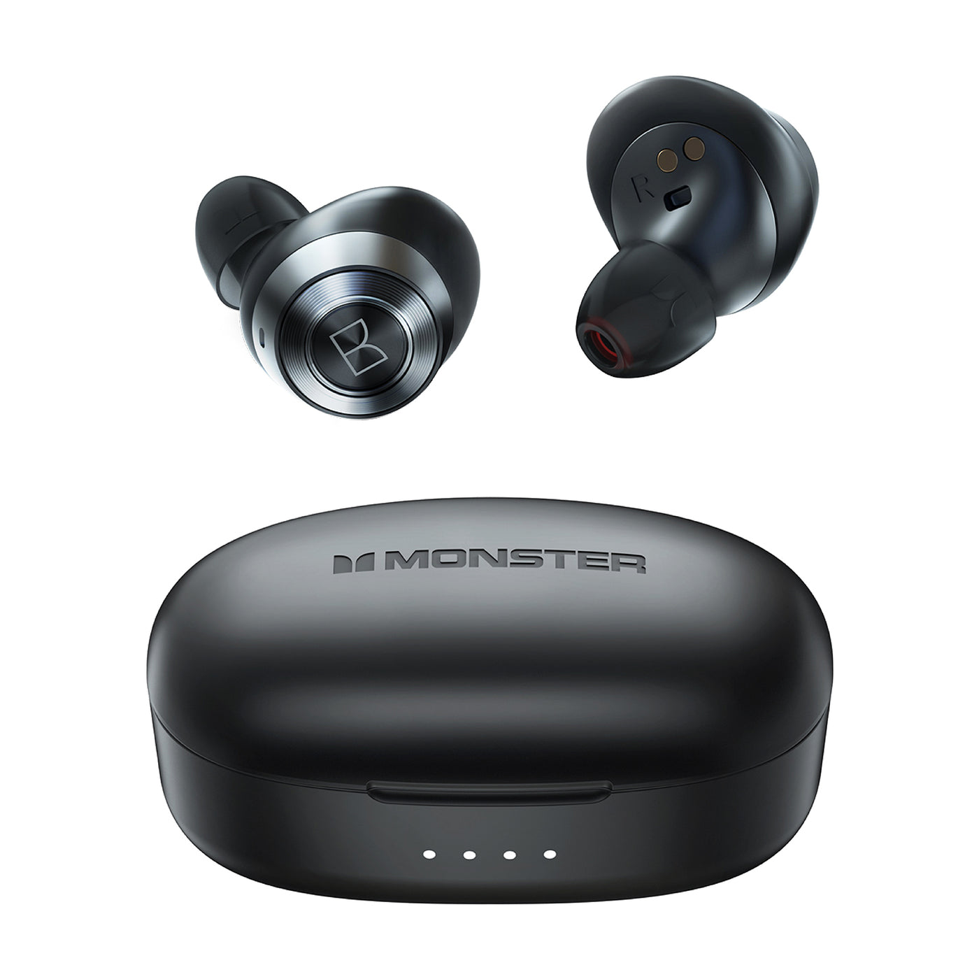 Auricolari Bluetooth Monster Achieve 100 AirLinks, TWS, Nero