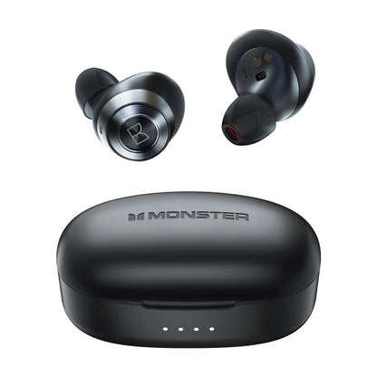 Auricolari Bluetooth Monster Achieve 100 AirLinks, TWS, Nero