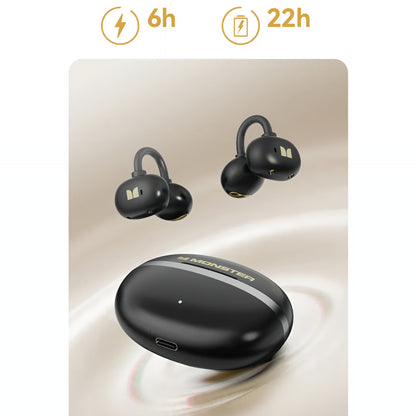 Handsfree Bluetooth Monster AirClip AC200, TWS, Nero