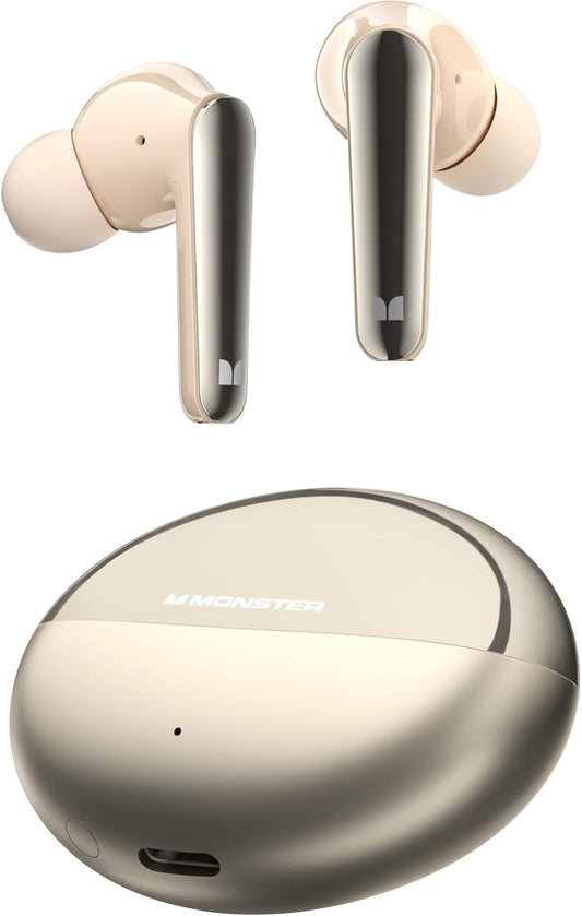 Handsfree Bluetooth Monster N-Lite 203 AirLinks, TWS, Oro
