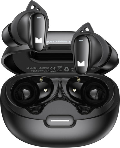 Handsfree Bluetooth Monster N-Lite 206, TWS, Nero