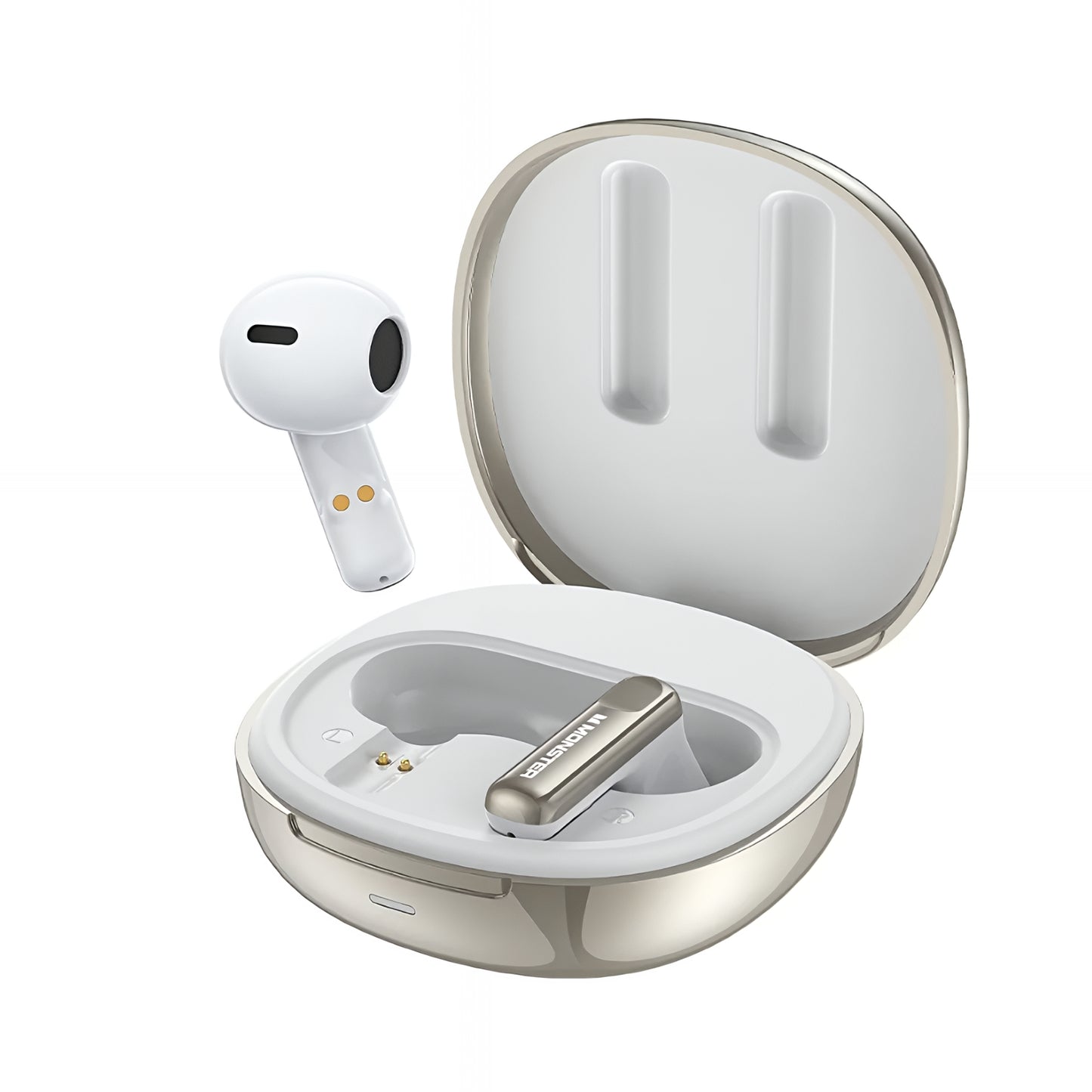 Auricolari Bluetooth Monster N-Lite 209, TWS, Argento