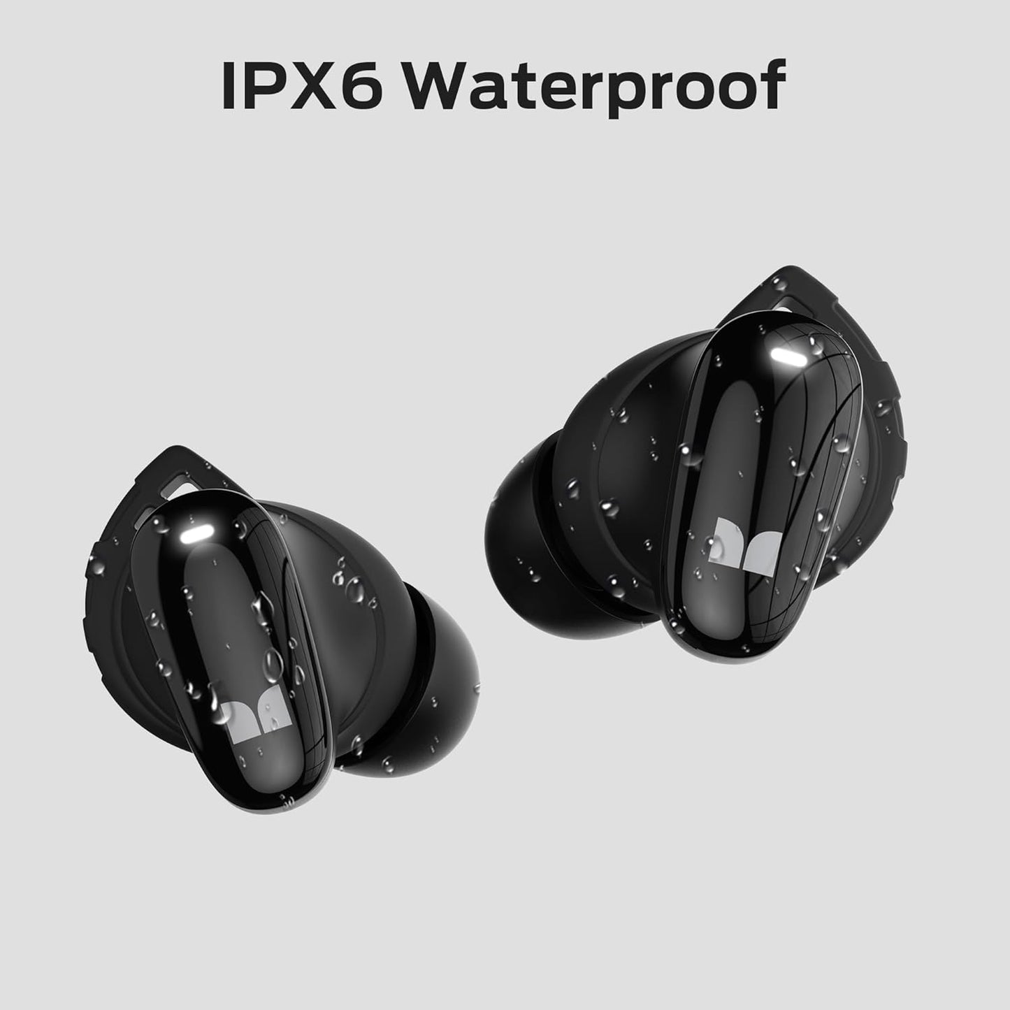 Handsfree Bluetooth Monster N-Lite 206, TWS, Nero