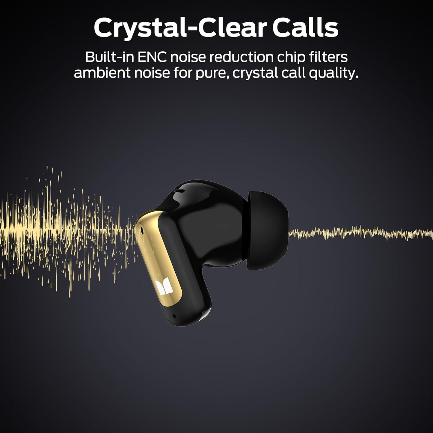 Auricolari Bluetooth Monster N-Lite 217, TWS, Nero