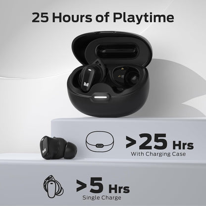 Handsfree Bluetooth Monster N-Lite 206, TWS, Nero