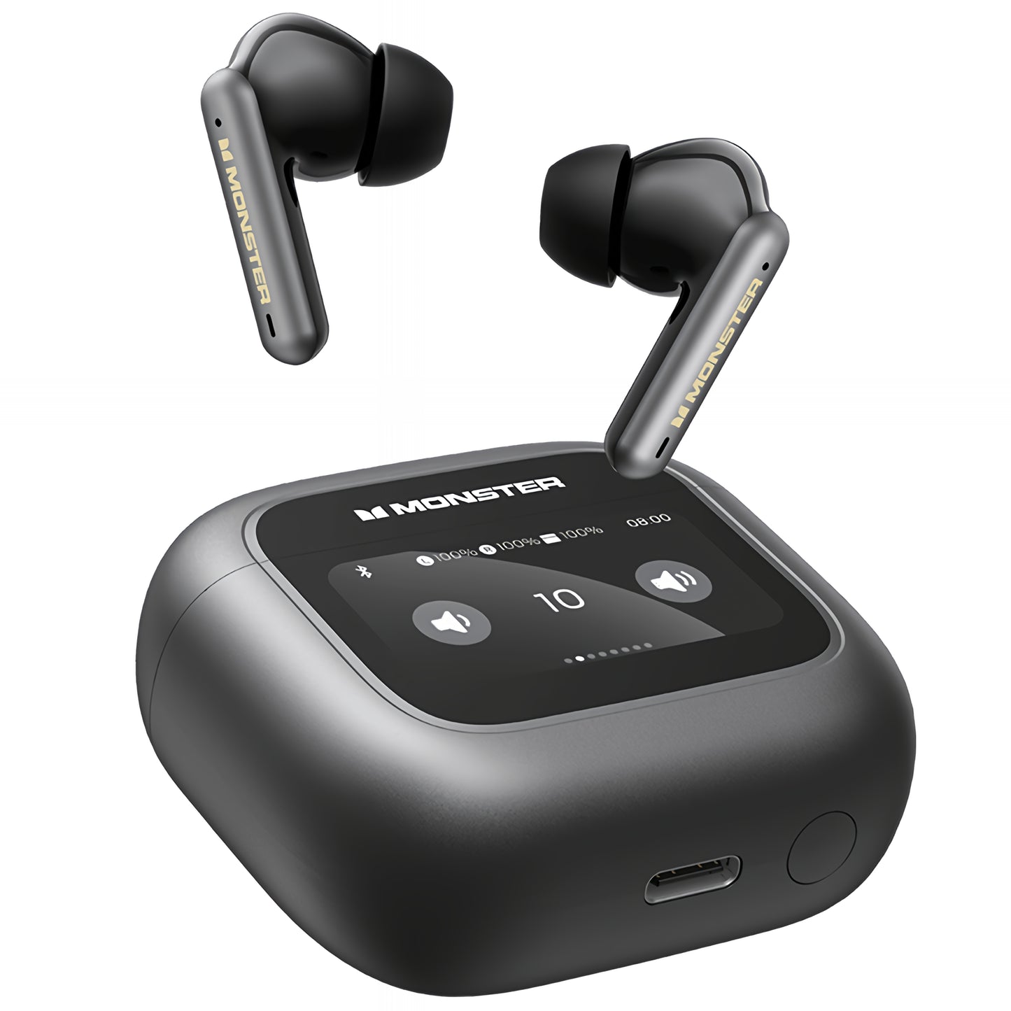 Auricolari Bluetooth Monster TH300, TWS, Nero