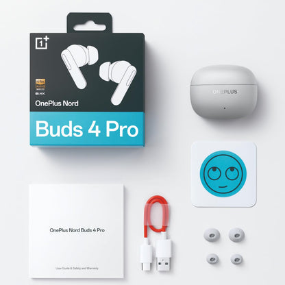 Auricolare Bluetooth OnePlus Nord Buds 4 Pro, Grigio 5481159287