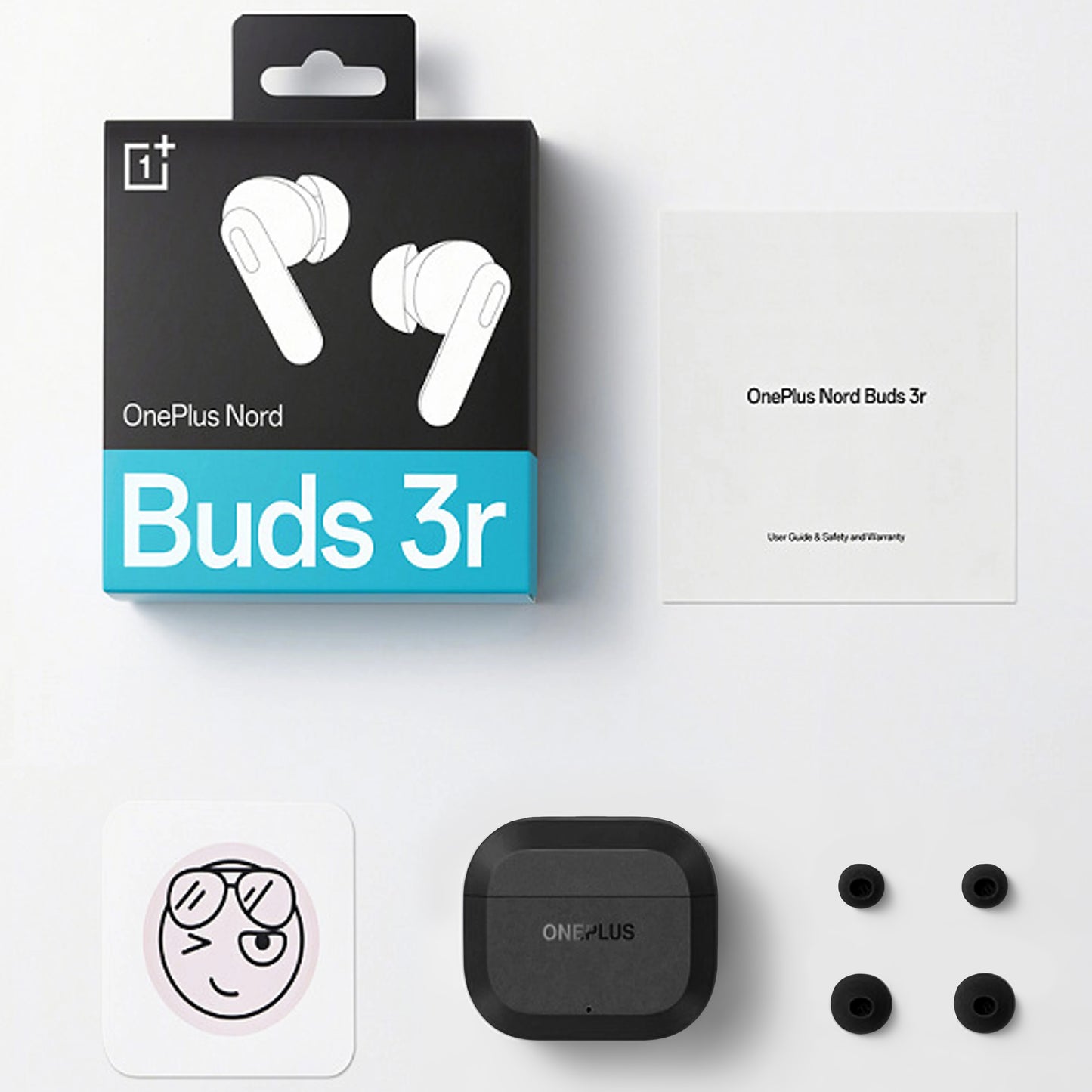 Auricolari Bluetooth OnePlus Nord Buds 3R, TWS, MultiPoint, Nero 5481159039