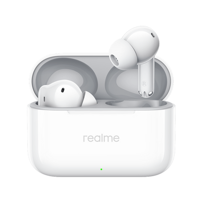 Auricolari Bluetooth Realme Buds T200, TWS, ANC, MultiPoint, Bianco