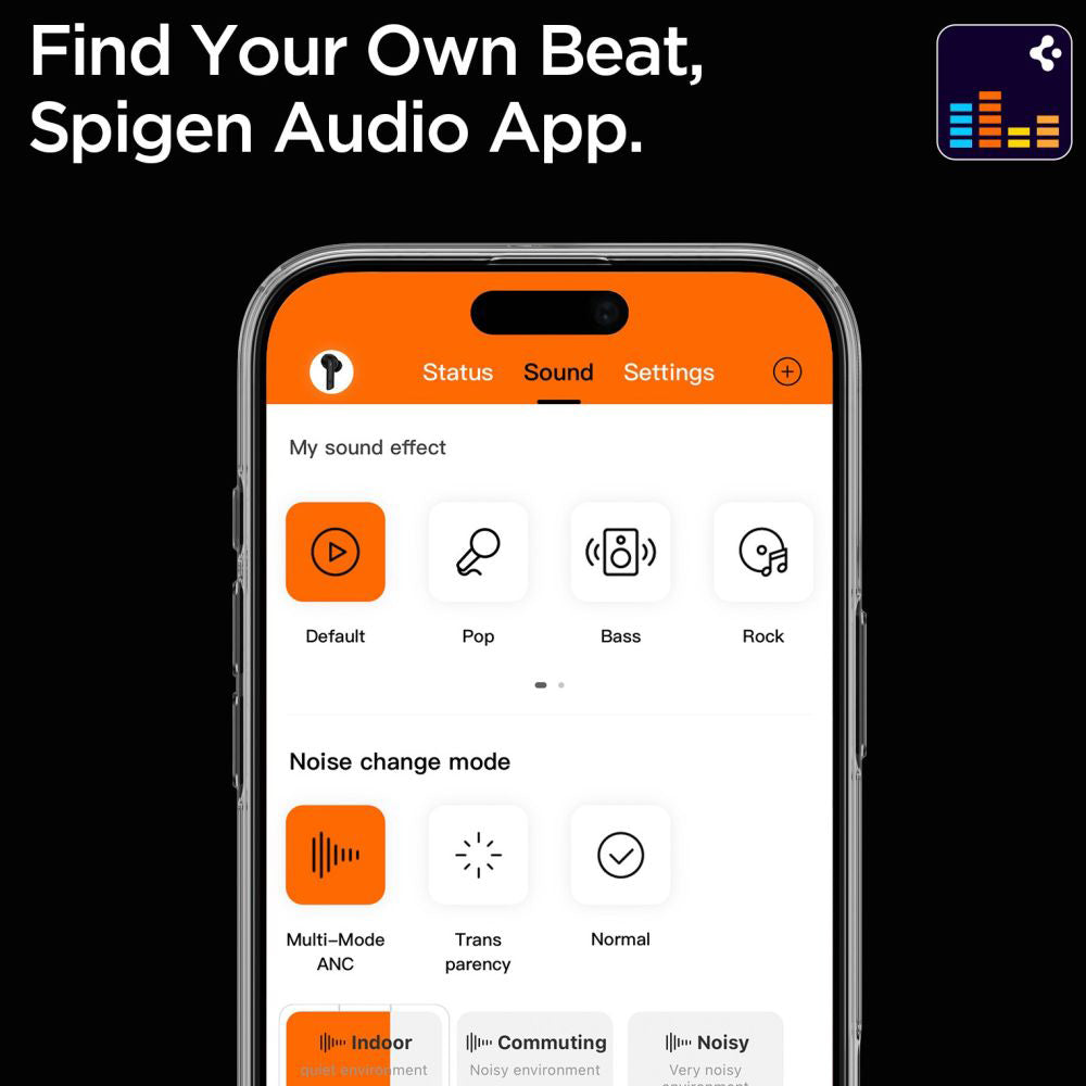 Auricolare Bluetooth Spigen SA2401, TWS, ANC, Bianco