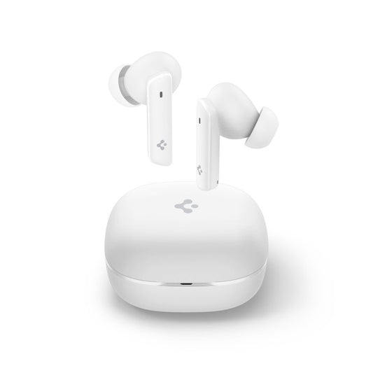 Handsfree Bluetooth Spigen SA2402, TWS, ANC, Bianco ASD07964