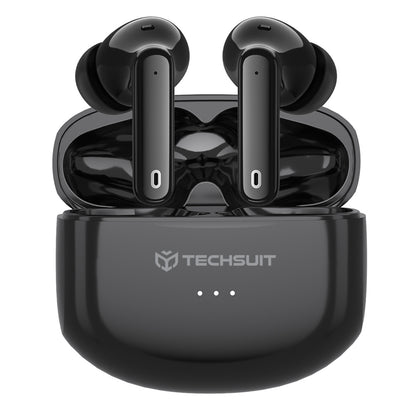 Auricolare Bluetooth Techsuit CW1 Audira Pro, TWS, ANC, Nero