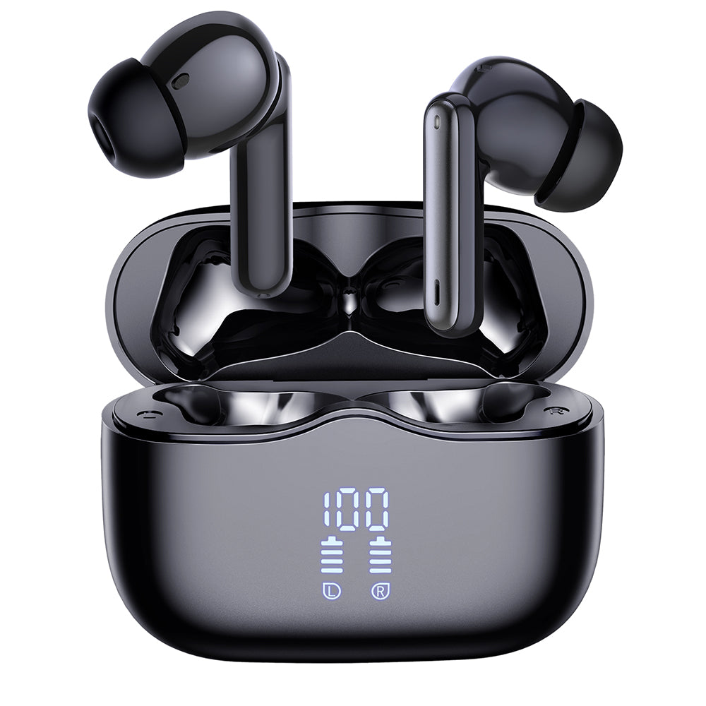 Auricolare Bluetooth Techsuit CW2 VelarX One, TWS, ANC, Nero
