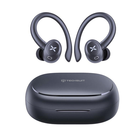 Auricolare Bluetooth Techsuit CW4 AirTune, TWS, Nero