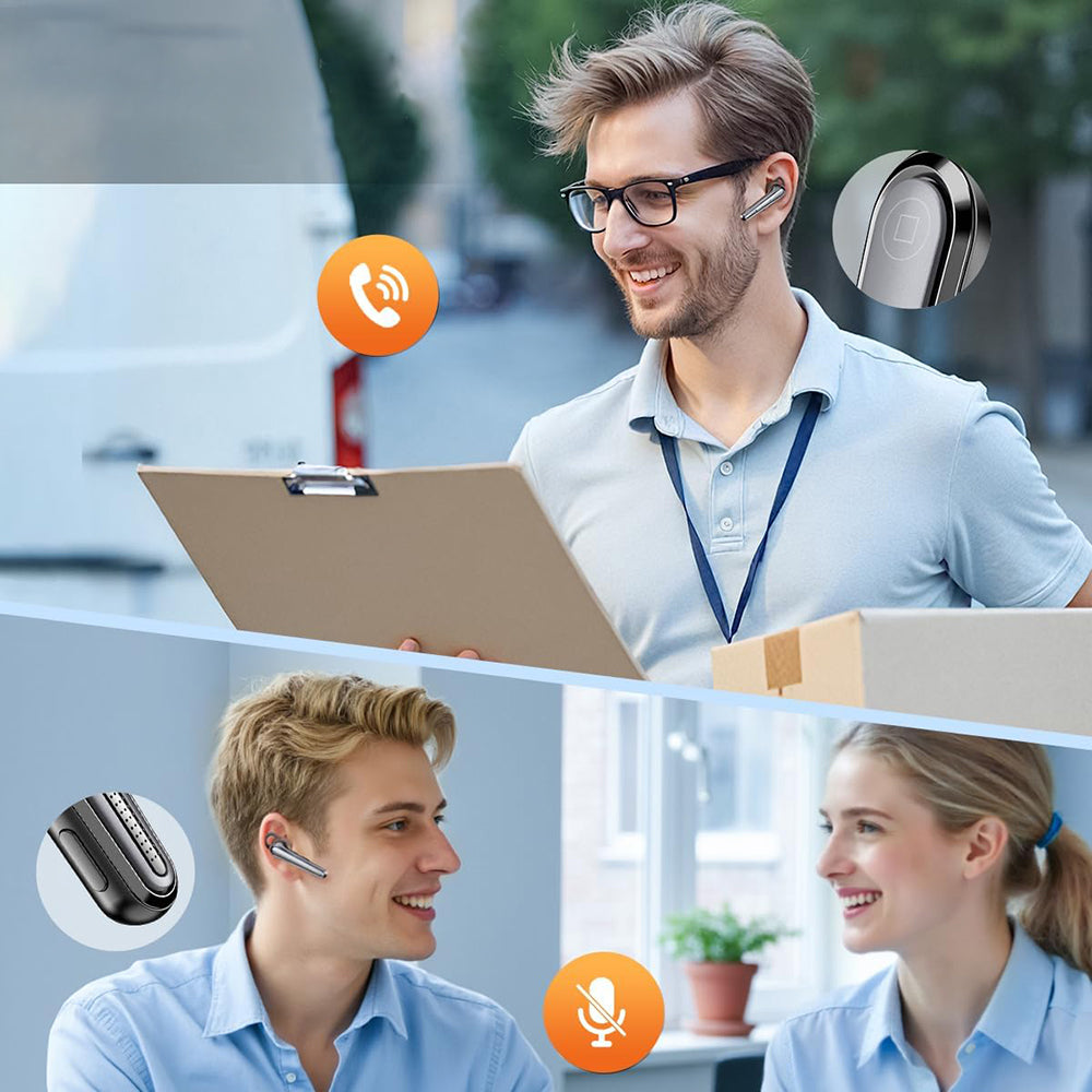 Auricolare Bluetooth Techsuit Voicera CB3, A2DP, Nero