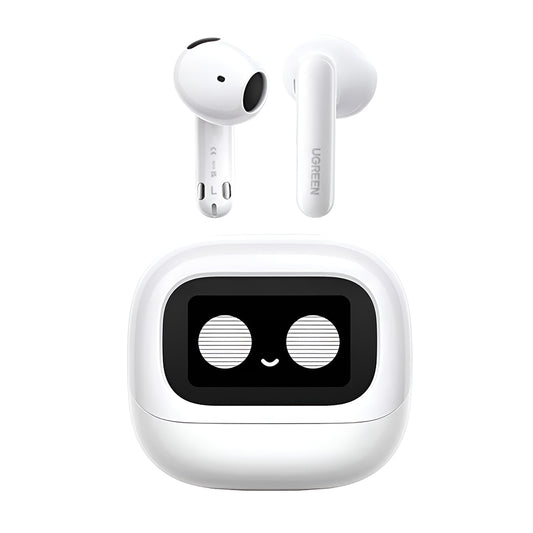 Auricolari Bluetooth UGREEN HiTune H6 Magic WS216 (65386), TWS, ANC, MultiPoint, Bianco