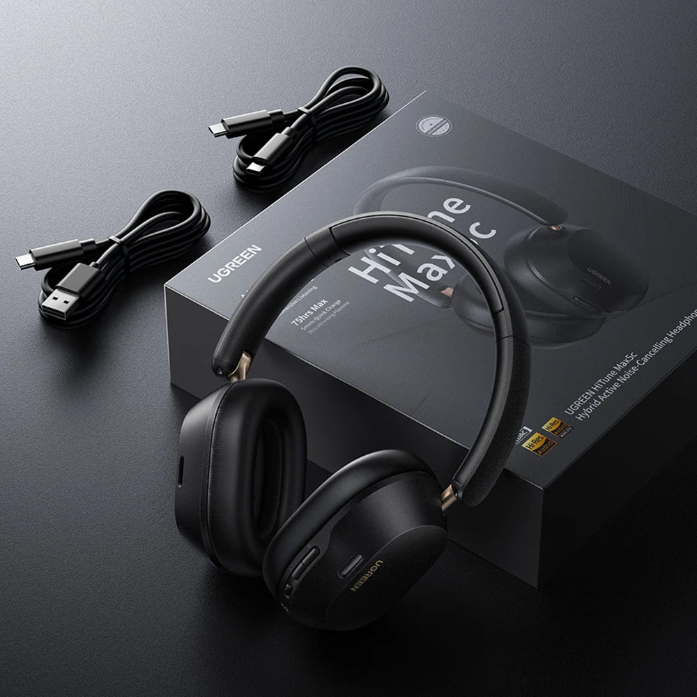 Auricolare Bluetooth UGREEN HiTune Max5C HP203, A2DP, ANC, Blu