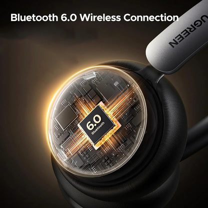 Auricolare Bluetooth UGREEN HiTune Studio Plus HP207, A2DP, ANC, Beige