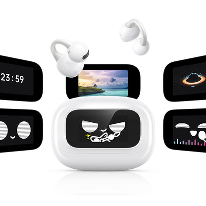 Auricolare Bluetooth UGREEN S6 ClipBuds Magic WS208, TWS, Bianco