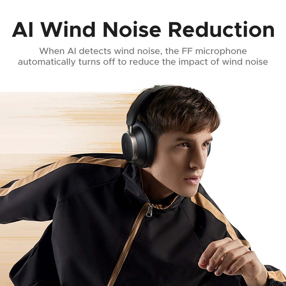 Auricolare Bluetooth UGREEN Studio Pro HP206, A2DP, ANC, Nero