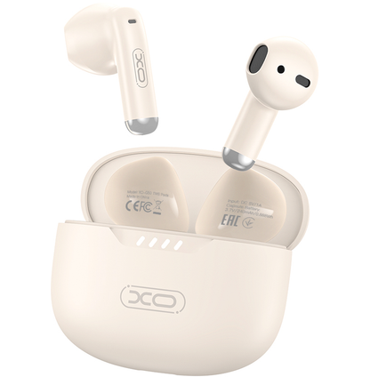 Auricolare Bluetooth XO Design G50, TWS, Beige