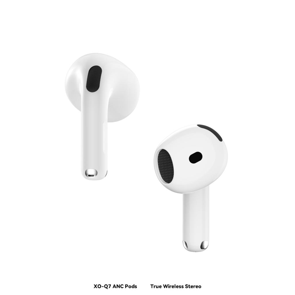 Auricolare Bluetooth XO Design Q7 Pods, TWS, ANC, Bianco