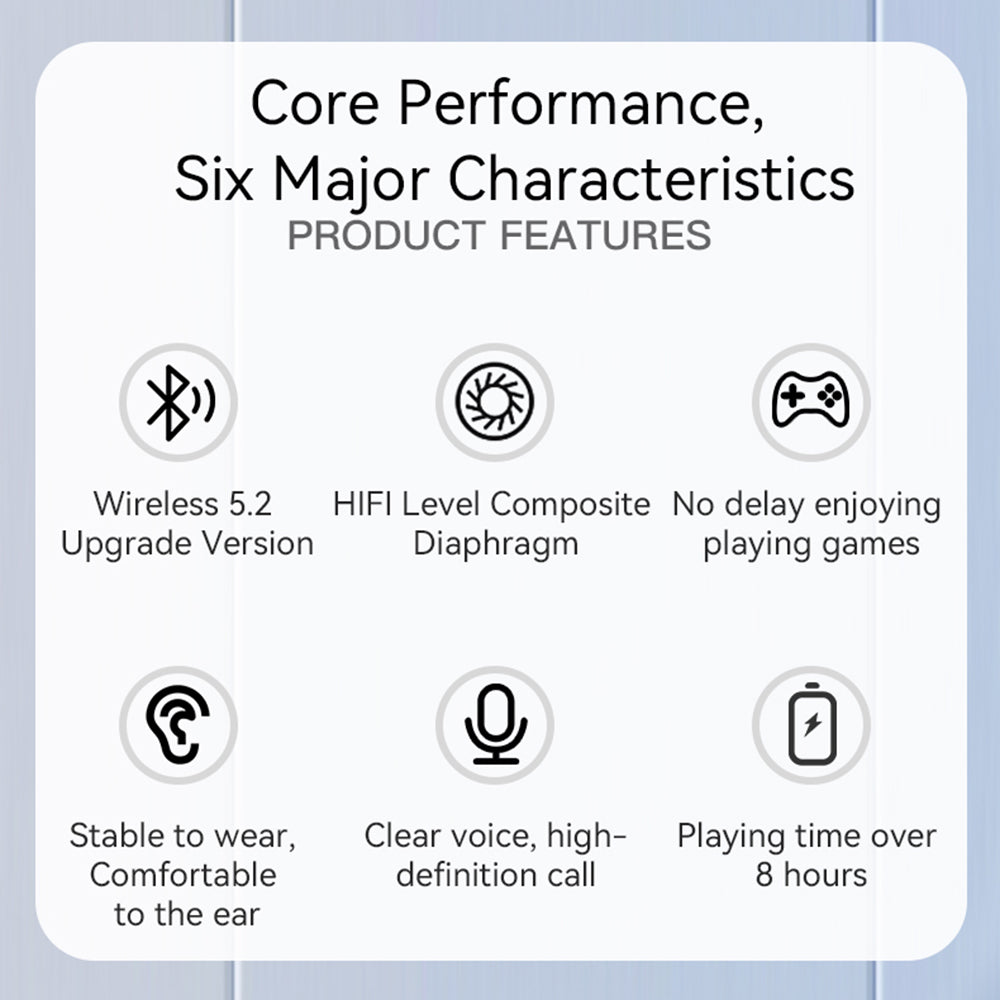 Handsfree Bluetooth Yesido EP05, A2DP, ANC, Nero
