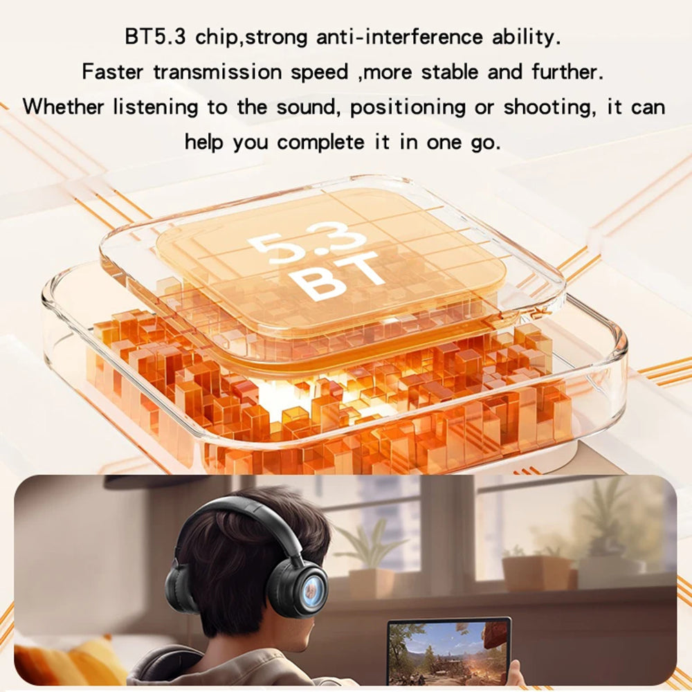 Handsfree Bluetooth Yesido EP06 Kids, A2DP, Nero