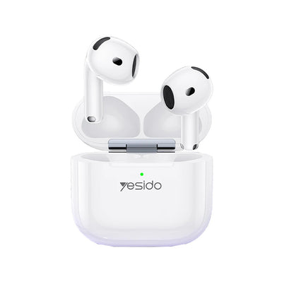 Auricolare Bluetooth Yesido TWS32, TWS, ANC, Bianco